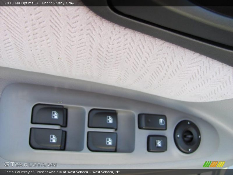 Bright Silver / Gray 2010 Kia Optima LX