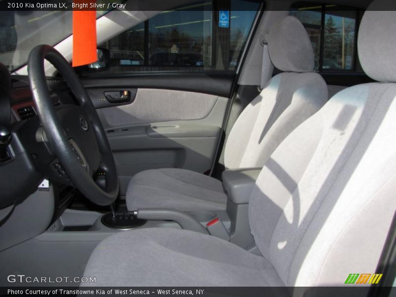 Bright Silver / Gray 2010 Kia Optima LX