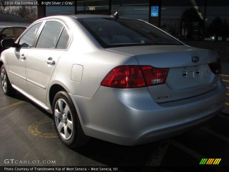 Bright Silver / Gray 2010 Kia Optima LX