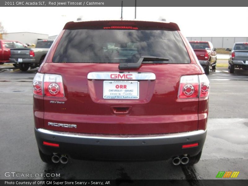 Red Jewel Tintcoat / Cashmere 2011 GMC Acadia SLT
