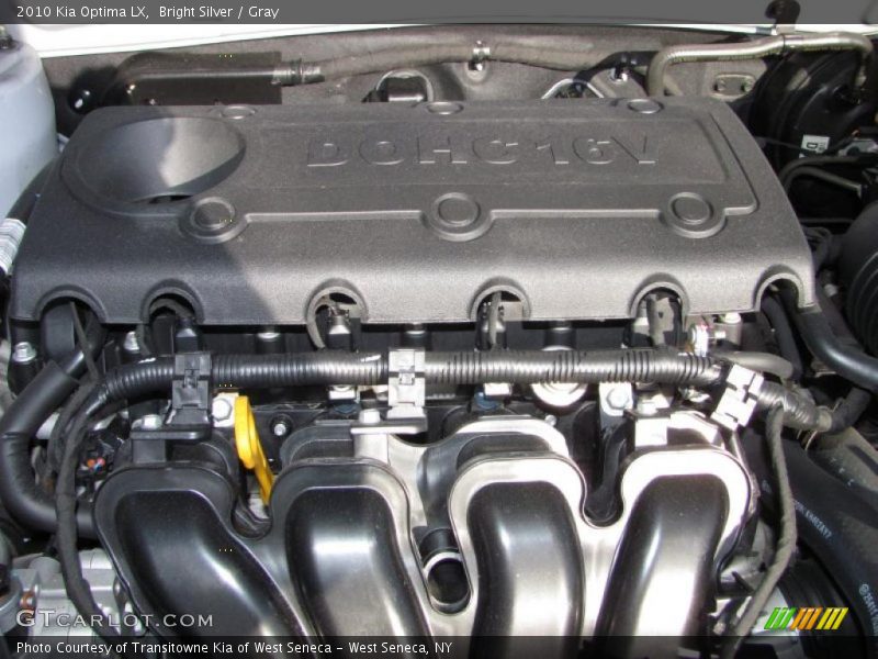 Bright Silver / Gray 2010 Kia Optima LX