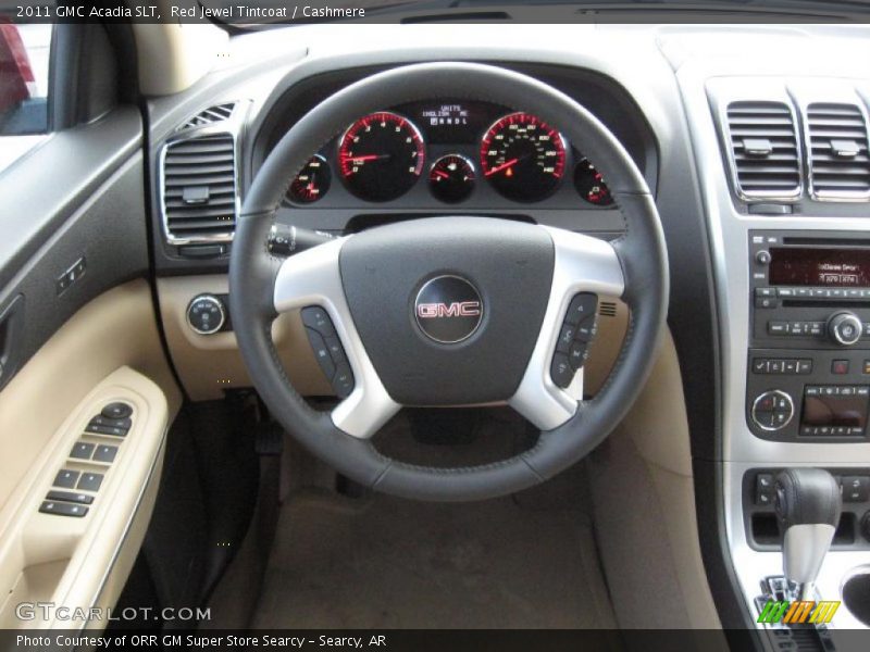 Red Jewel Tintcoat / Cashmere 2011 GMC Acadia SLT