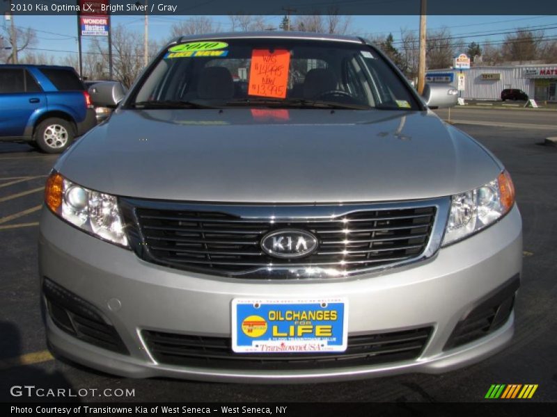Bright Silver / Gray 2010 Kia Optima LX