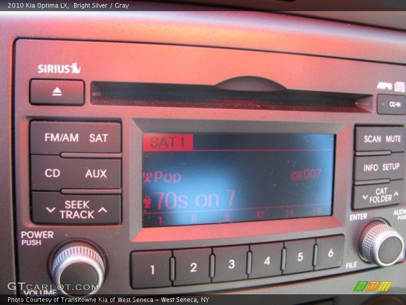 Bright Silver / Gray 2010 Kia Optima LX