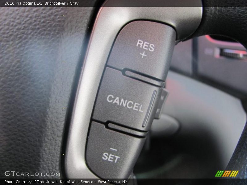Bright Silver / Gray 2010 Kia Optima LX