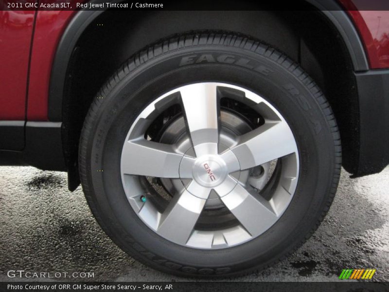 Red Jewel Tintcoat / Cashmere 2011 GMC Acadia SLT