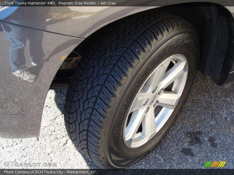 Magnetic Gray Metallic / Ash Gray 2008 Toyota Highlander 4WD