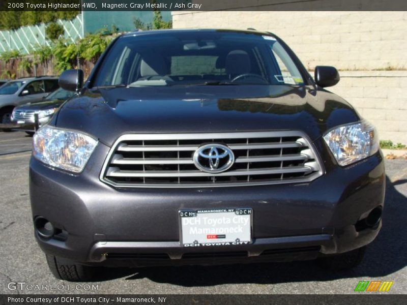 Magnetic Gray Metallic / Ash Gray 2008 Toyota Highlander 4WD