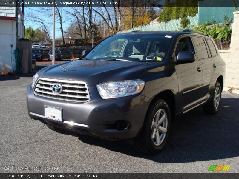 Magnetic Gray Metallic / Ash Gray 2008 Toyota Highlander 4WD