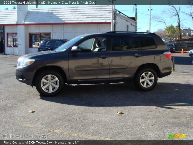 Magnetic Gray Metallic / Ash Gray 2008 Toyota Highlander 4WD