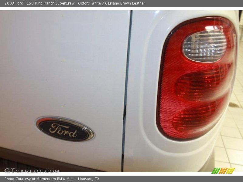 Oxford White / Castano Brown Leather 2003 Ford F150 King Ranch SuperCrew