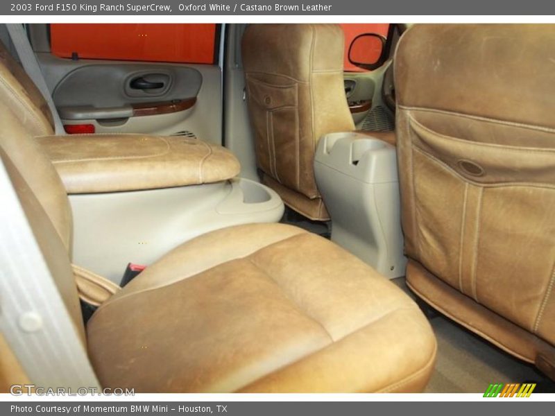  2003 F150 King Ranch SuperCrew Castano Brown Leather Interior