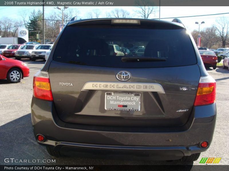 Magnetic Gray Metallic / Ash Gray 2008 Toyota Highlander 4WD