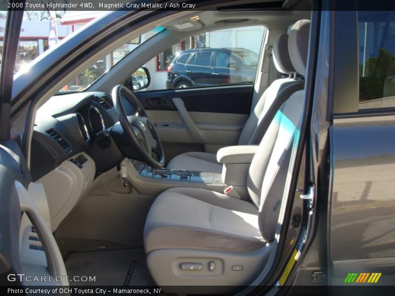 Magnetic Gray Metallic / Ash Gray 2008 Toyota Highlander 4WD