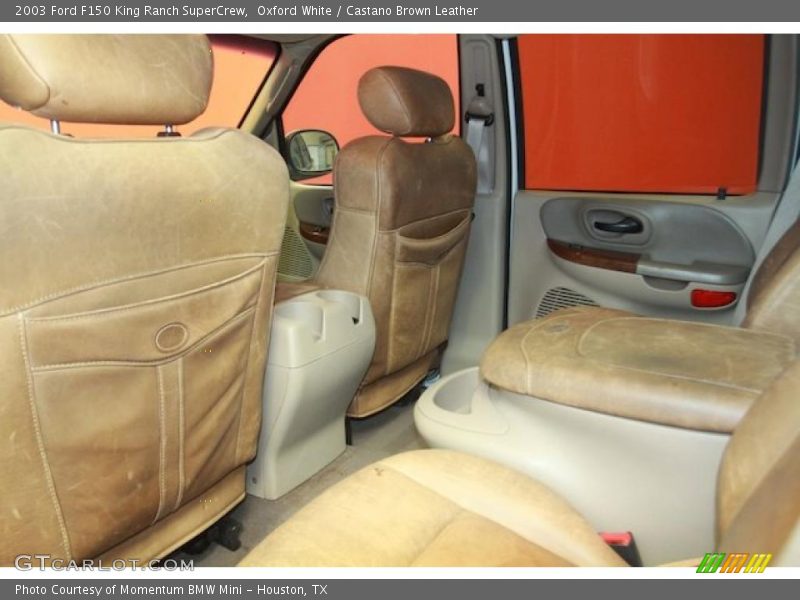  2003 F150 King Ranch SuperCrew Castano Brown Leather Interior