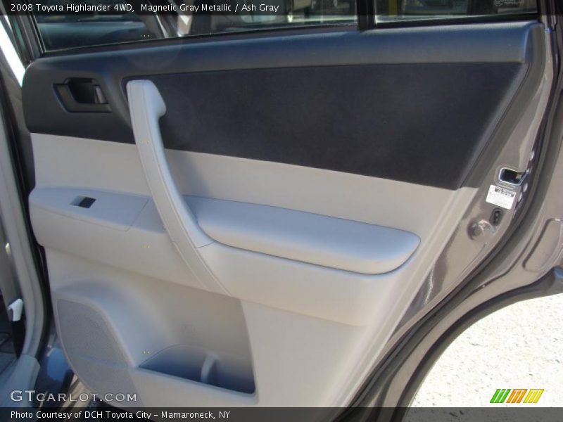 Magnetic Gray Metallic / Ash Gray 2008 Toyota Highlander 4WD