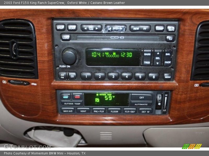 Controls of 2003 F150 King Ranch SuperCrew
