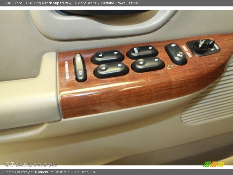 Oxford White / Castano Brown Leather 2003 Ford F150 King Ranch SuperCrew