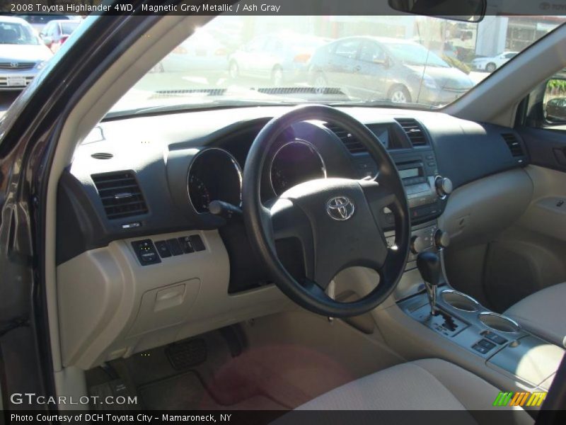 Magnetic Gray Metallic / Ash Gray 2008 Toyota Highlander 4WD