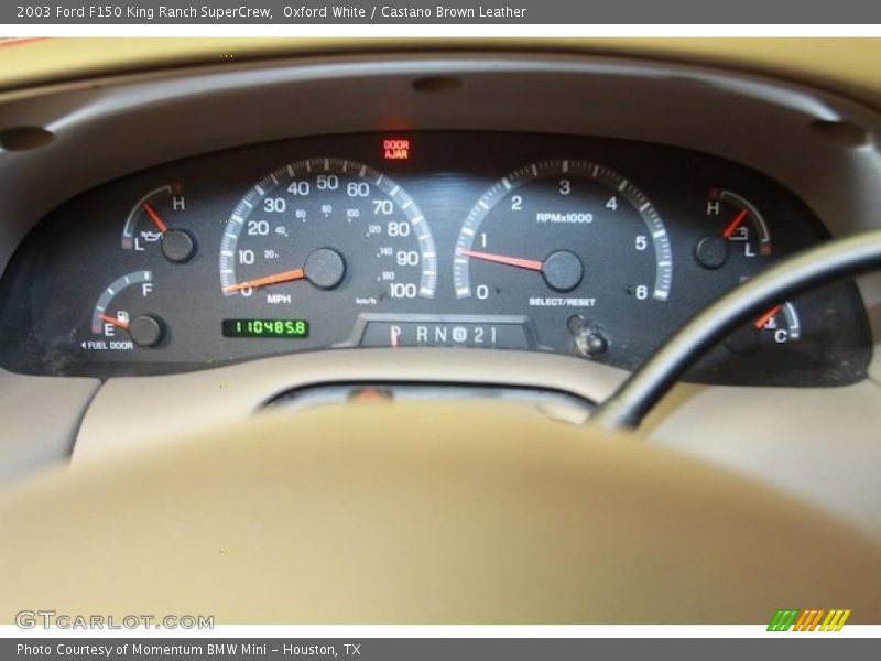  2003 F150 King Ranch SuperCrew King Ranch SuperCrew Gauges