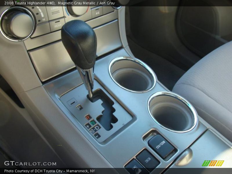 Magnetic Gray Metallic / Ash Gray 2008 Toyota Highlander 4WD