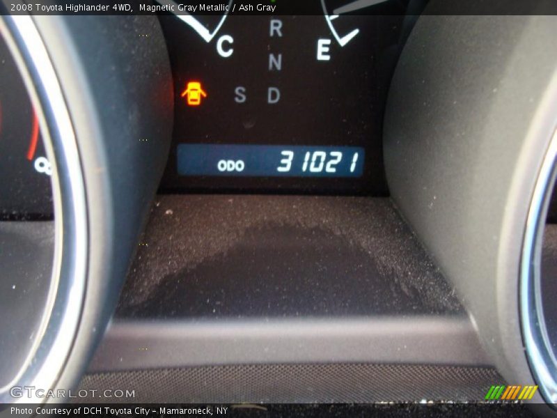 Magnetic Gray Metallic / Ash Gray 2008 Toyota Highlander 4WD