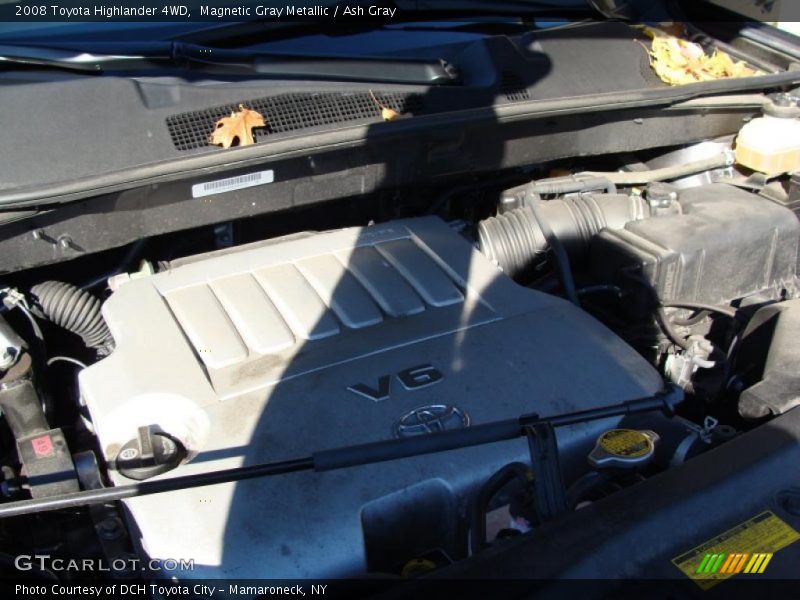 Magnetic Gray Metallic / Ash Gray 2008 Toyota Highlander 4WD