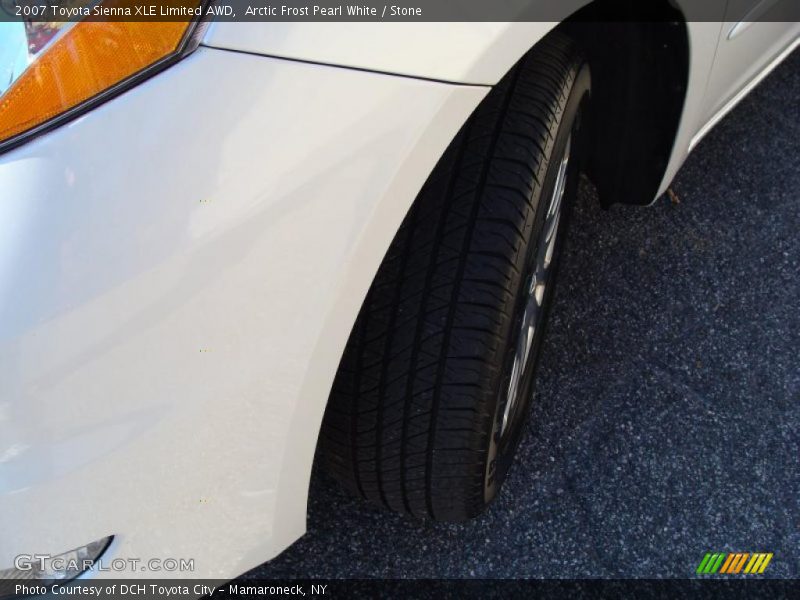 Arctic Frost Pearl White / Stone 2007 Toyota Sienna XLE Limited AWD