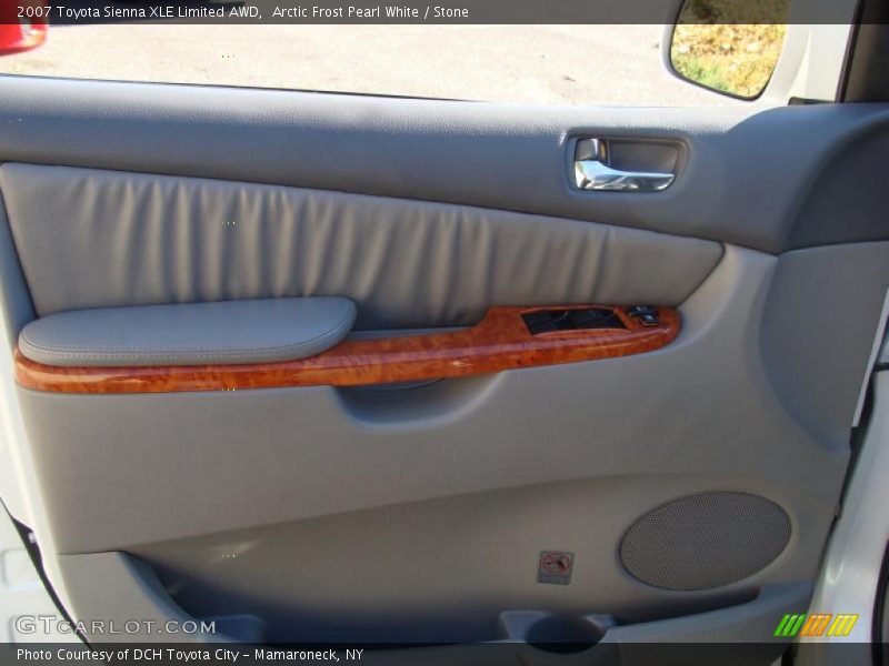 Arctic Frost Pearl White / Stone 2007 Toyota Sienna XLE Limited AWD