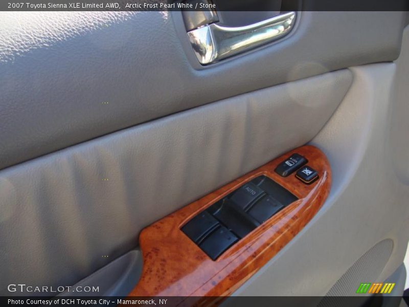 Arctic Frost Pearl White / Stone 2007 Toyota Sienna XLE Limited AWD