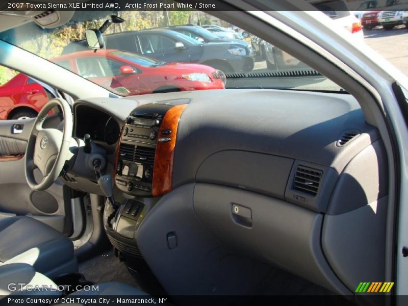 Arctic Frost Pearl White / Stone 2007 Toyota Sienna XLE Limited AWD