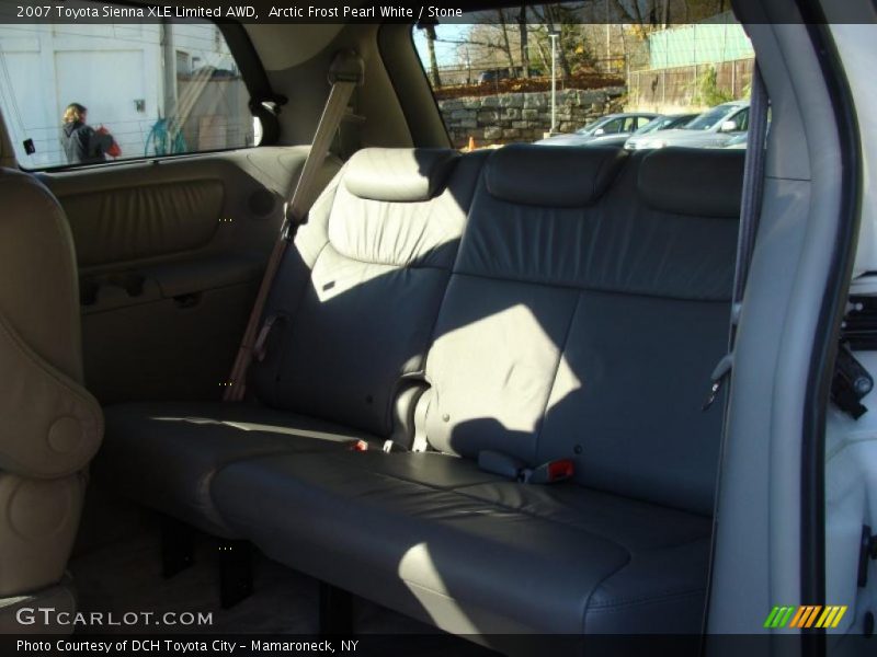 Arctic Frost Pearl White / Stone 2007 Toyota Sienna XLE Limited AWD