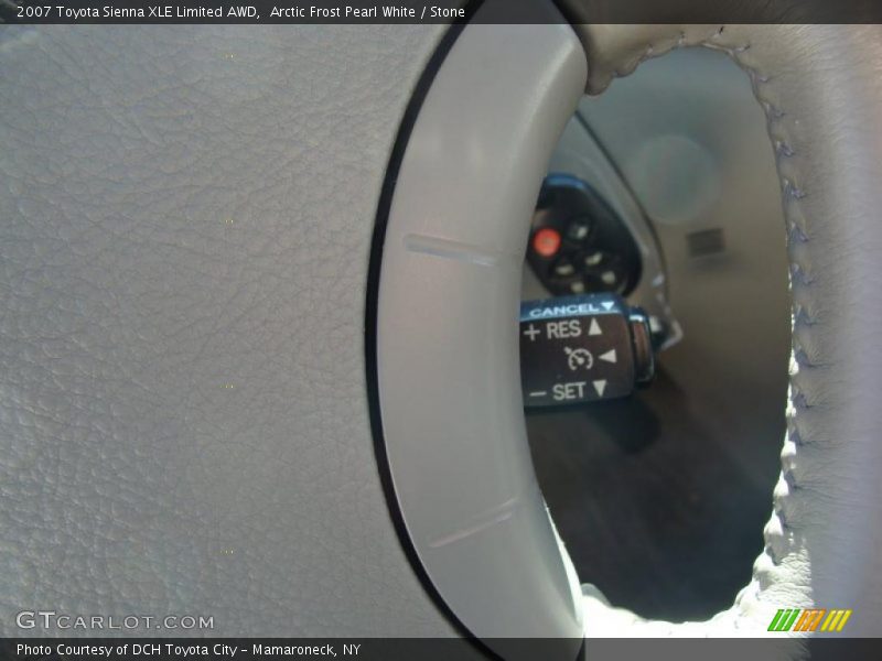 Arctic Frost Pearl White / Stone 2007 Toyota Sienna XLE Limited AWD