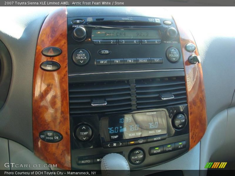 Arctic Frost Pearl White / Stone 2007 Toyota Sienna XLE Limited AWD