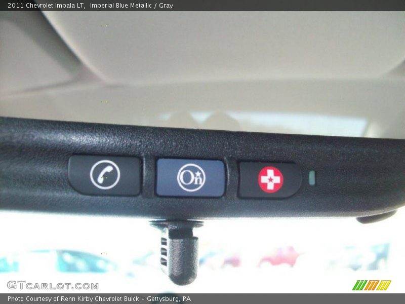 Imperial Blue Metallic / Gray 2011 Chevrolet Impala LT