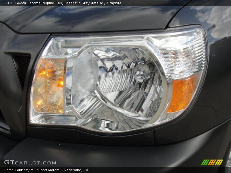 Magnetic Gray Metallic / Graphite 2010 Toyota Tacoma Regular Cab