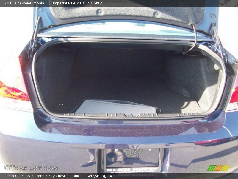 Imperial Blue Metallic / Gray 2011 Chevrolet Impala LT