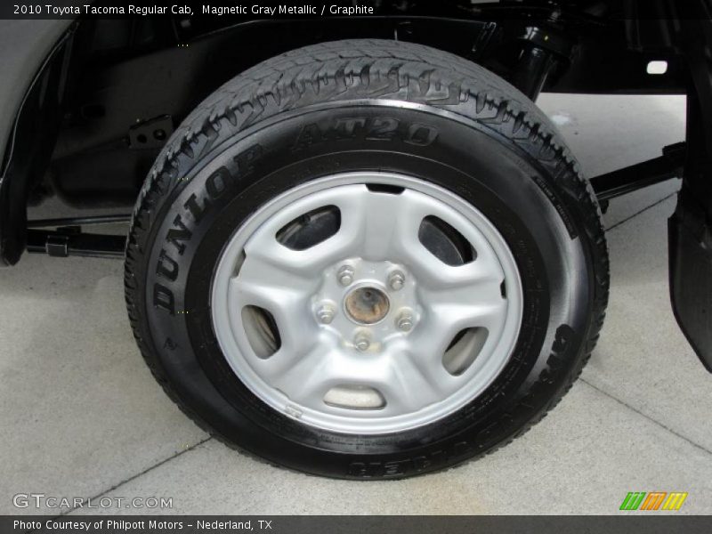 Magnetic Gray Metallic / Graphite 2010 Toyota Tacoma Regular Cab