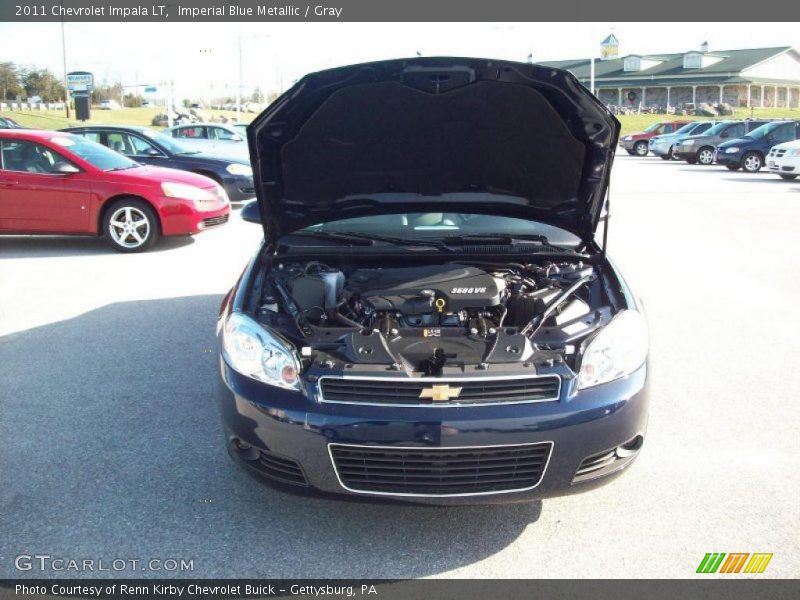 Imperial Blue Metallic / Gray 2011 Chevrolet Impala LT