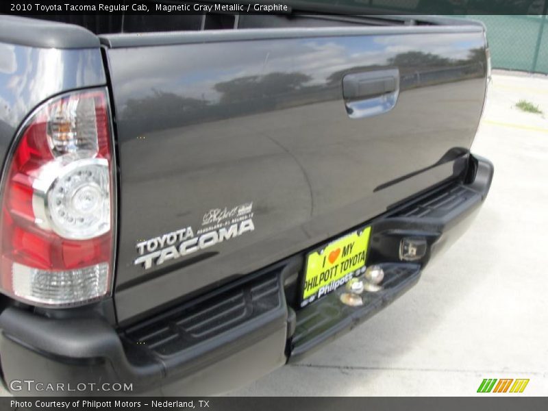 Magnetic Gray Metallic / Graphite 2010 Toyota Tacoma Regular Cab