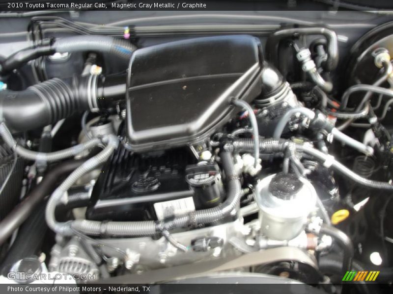 Magnetic Gray Metallic / Graphite 2010 Toyota Tacoma Regular Cab