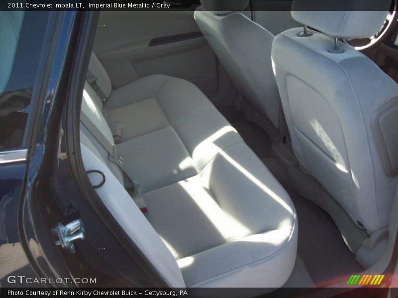 Imperial Blue Metallic / Gray 2011 Chevrolet Impala LT