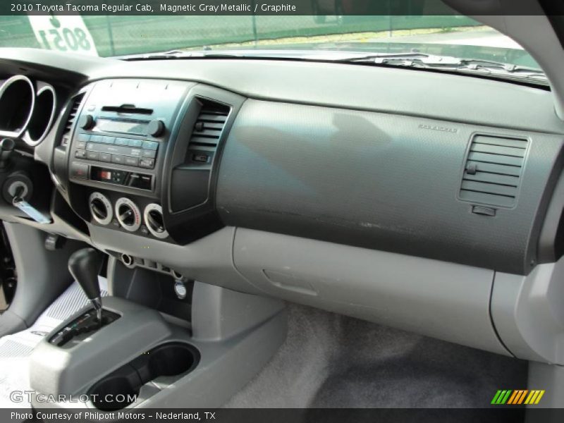 Magnetic Gray Metallic / Graphite 2010 Toyota Tacoma Regular Cab