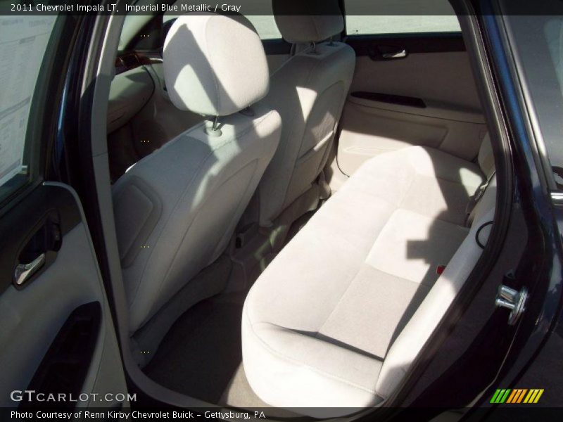 Imperial Blue Metallic / Gray 2011 Chevrolet Impala LT