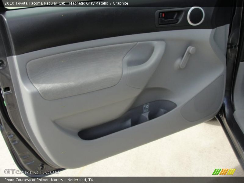 Magnetic Gray Metallic / Graphite 2010 Toyota Tacoma Regular Cab