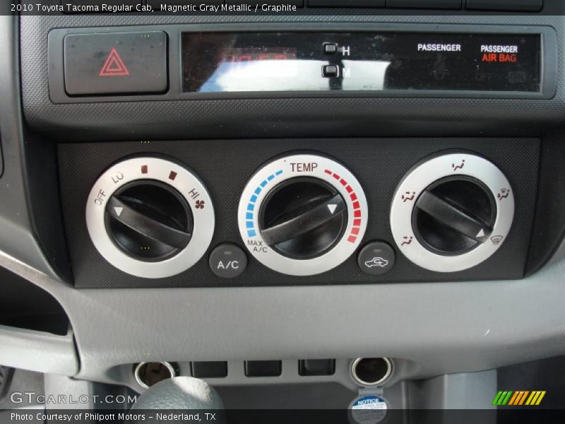Magnetic Gray Metallic / Graphite 2010 Toyota Tacoma Regular Cab