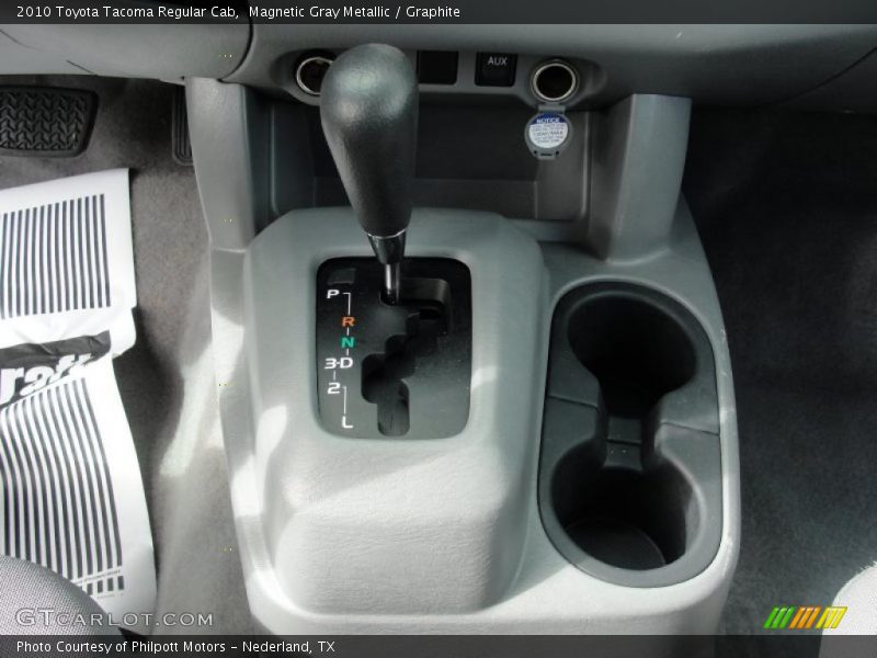 Magnetic Gray Metallic / Graphite 2010 Toyota Tacoma Regular Cab