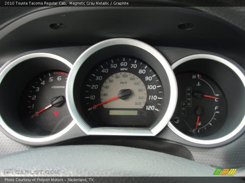 Magnetic Gray Metallic / Graphite 2010 Toyota Tacoma Regular Cab