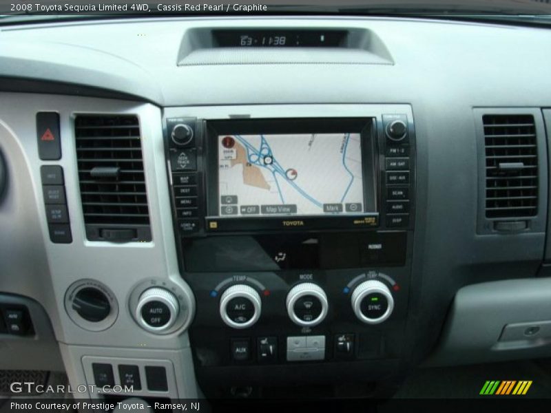 Cassis Red Pearl / Graphite 2008 Toyota Sequoia Limited 4WD