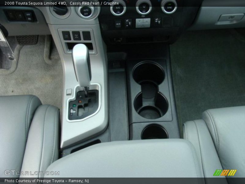 Cassis Red Pearl / Graphite 2008 Toyota Sequoia Limited 4WD